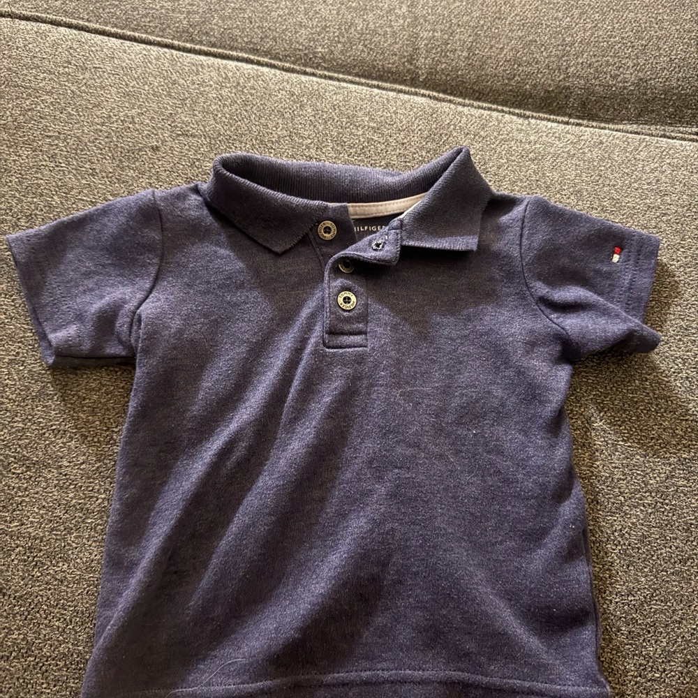Tommy Hilfiger Kids Polo in Deep Blue